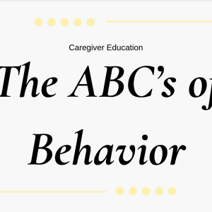 The ABCs of Behavior: ABA Caregiver Education PowerPoint | Functional Behavior Training for Parents & Professionals
